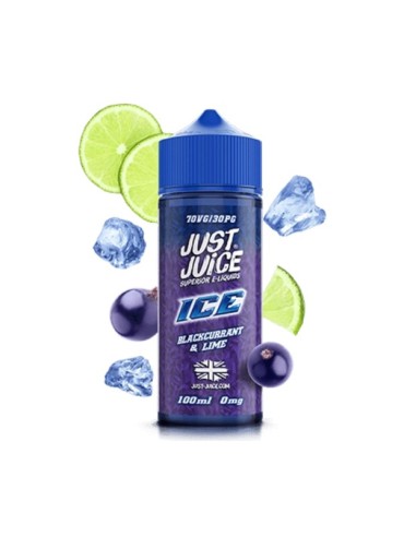 Just Juice Blackcurrant Lime ICE 100ml