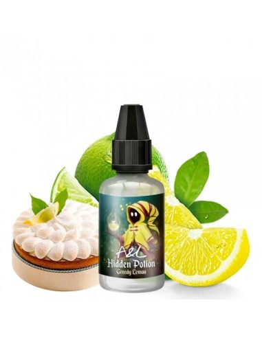 Aroma Greedy Lemon 30ml - A&L Hidden Potion