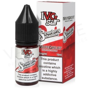Strawberry Sensation 10ml - IVG Salt