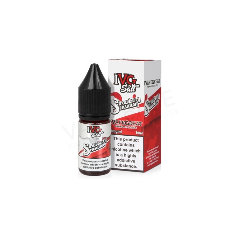 Strawberry Sensation 10ml - IVG Salt
