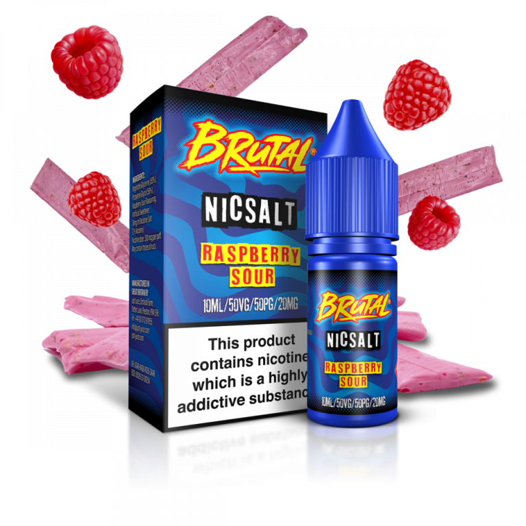 Raspberry Sour - Brutal Nic Salt 10 ml