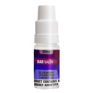 Blueberry Cranberry Cherry Ice 10ml by Bar Salts