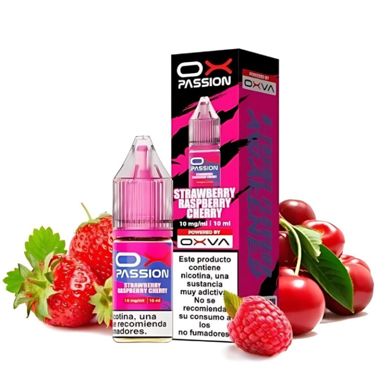 Oxva Ox Passion Salts Strawberry Raspberry Cherry 10ml