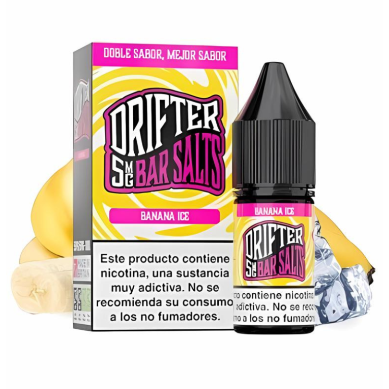 Juice Sauz Drifter Bar Salts Banana Ice 10ml