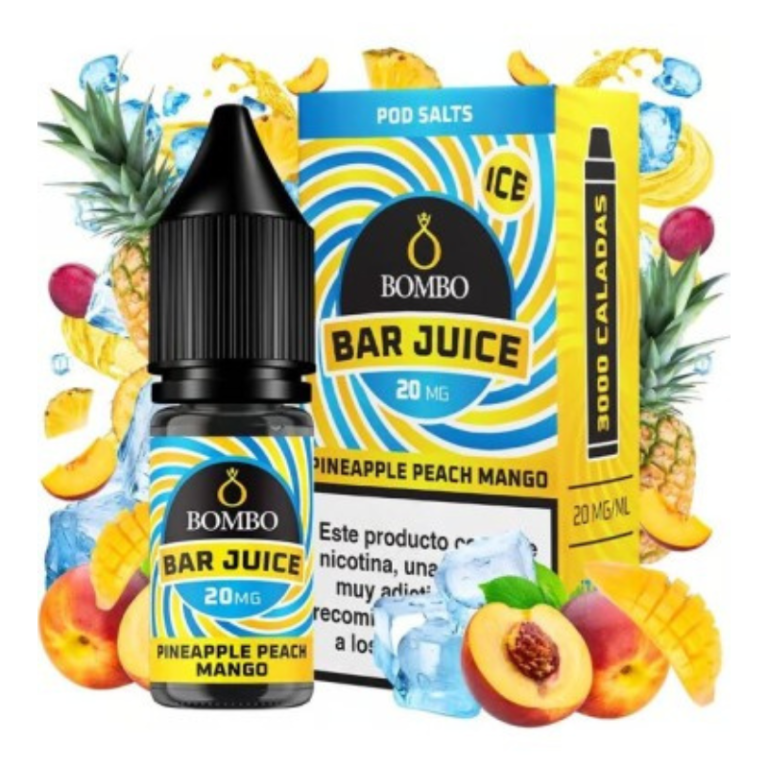Pineapple Peach Mango Ice 10ml - Bar Juice by Bombo