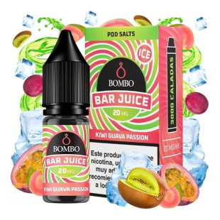 Kiwi Guava Passion Ice 10ml - Bar Juice by Bombo