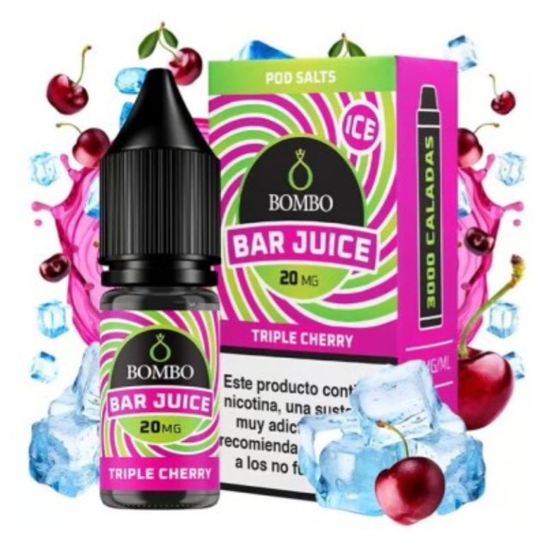 Triple Cherry Ice 10ml - Bar Juice by Bombo