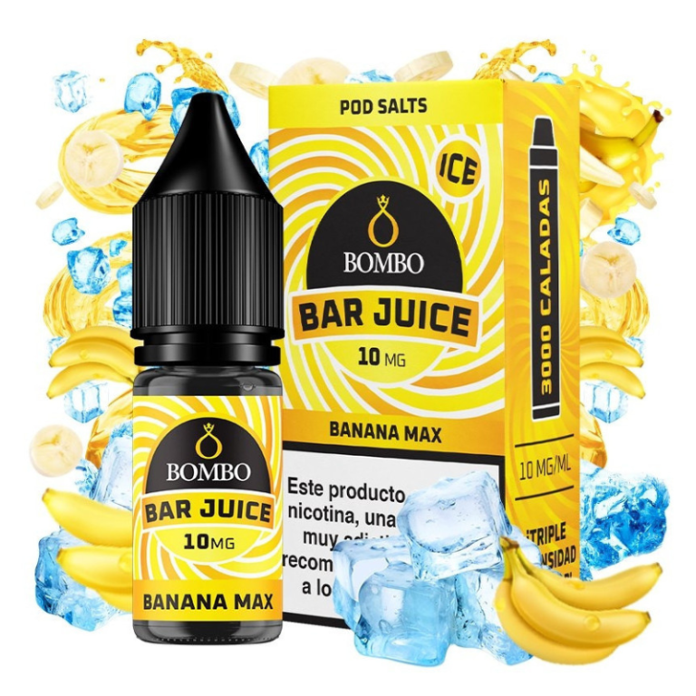 Banana Max Ice 10ml - Bar Juice by Bombo