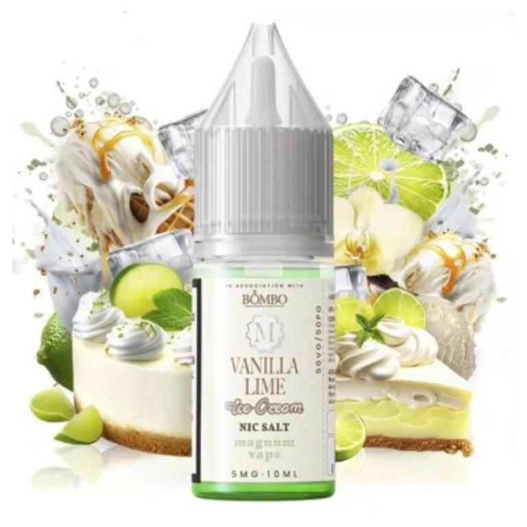 Vanilla Lime Ice Cream 10ml - Magnum Vape Nic Salts