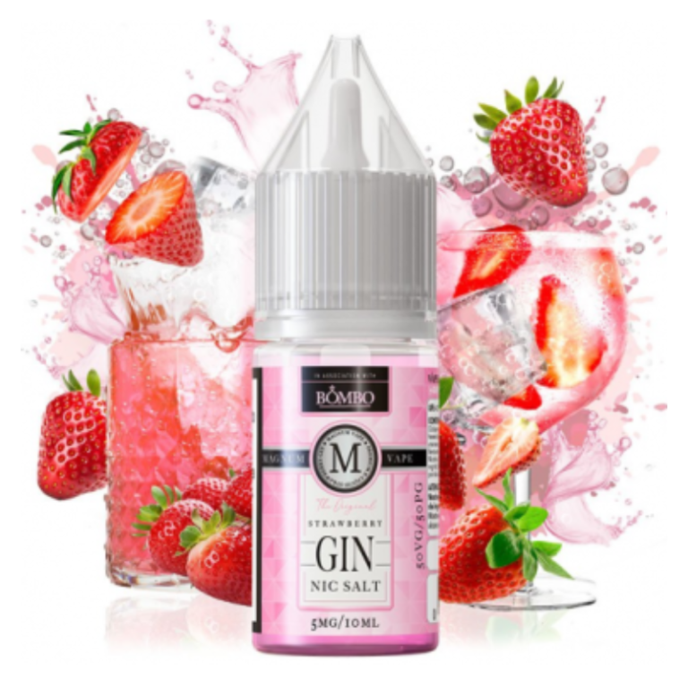 Gin Strawberry - NicSalt 10 ml Magnum Vape by Bombo
