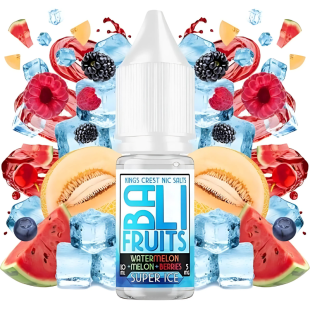 Watermelon + Melon + Berries SuperIce - Bali Fruits by King Crest Nic Salts 10ml.