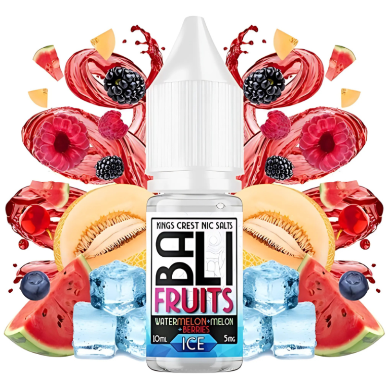 Watermelon + Melon + Berries Ice - Bali Fruits by King Crest NIc Salts 10ml.