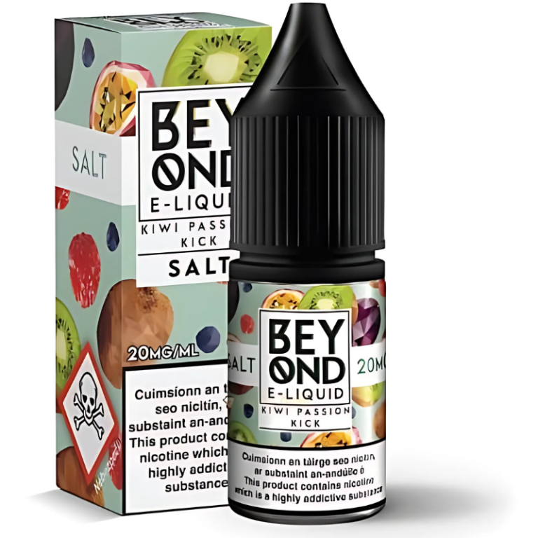 Kiwi Passion Kick 10ml - Beyond Eliquids Salt.