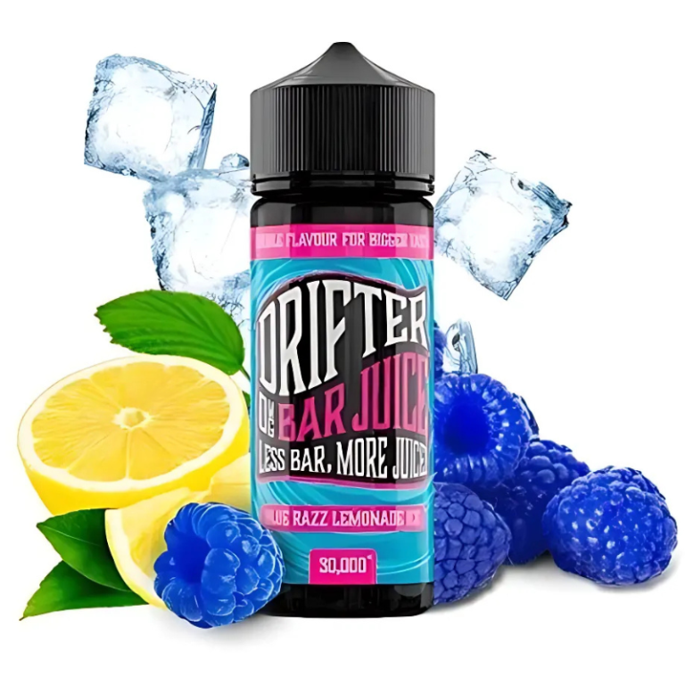 Juice Sauz Drifter Bar Blue Razz Lemonade Ice 24ml (Longfill)