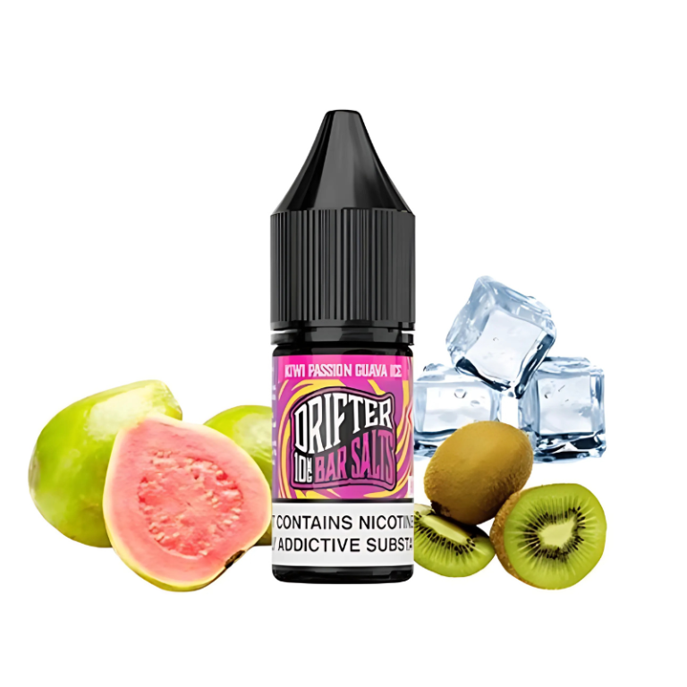 Juice Sauz Drifter Bar Salts Kiwi Passion Guava Ice 10ml
