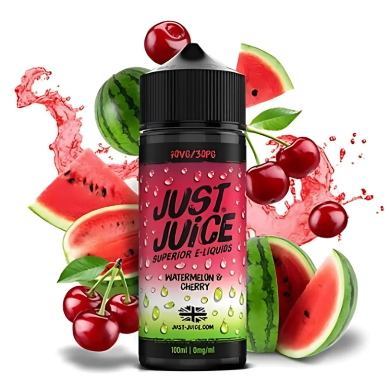 Longfill Watermelon & Cherry 24ml - Just Juice Iconic Fruit