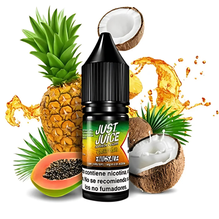 Just Juice Exotic Fruits Nic Salt Papaya, Pineapple & Coconut 10ml