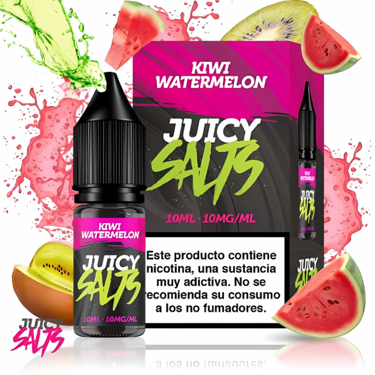 Kiwi Watermelon 10ml - Juicy Salts