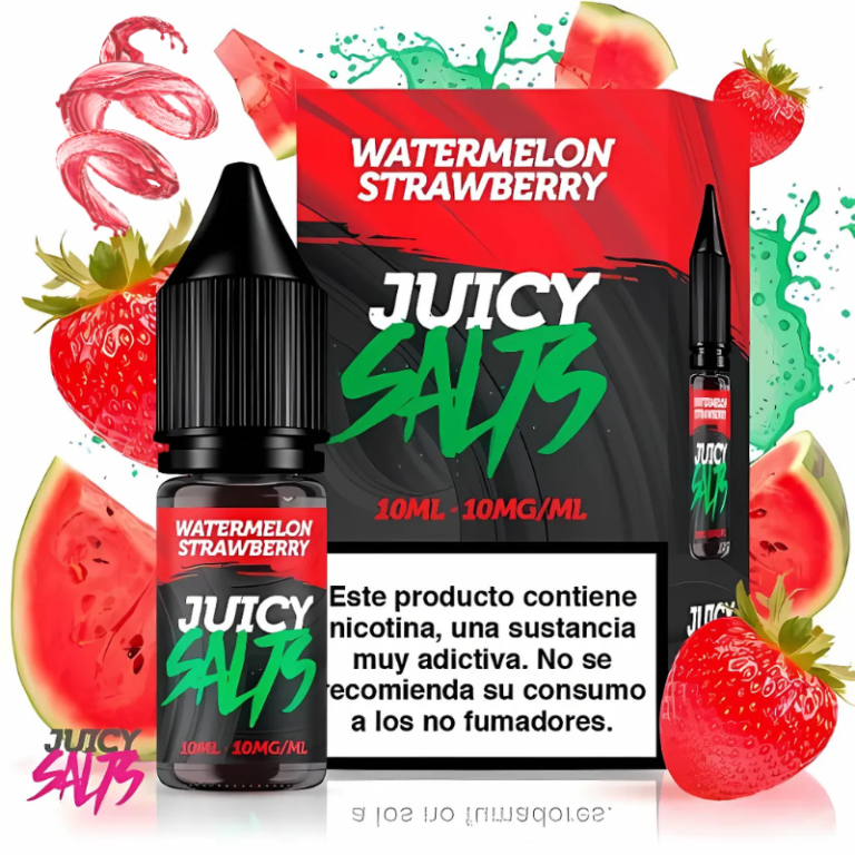 Watermelon Strawberry 10ml - Juicy Salts