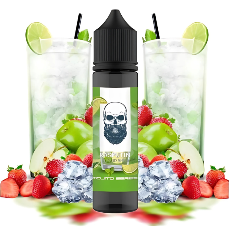 Longfill Rasputin Apple Mojito 10ml - Daruma Eliquid