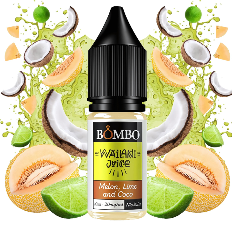 Melon Lime & Coco Nic Salts 10 ml by Wailani Juice by Bombo