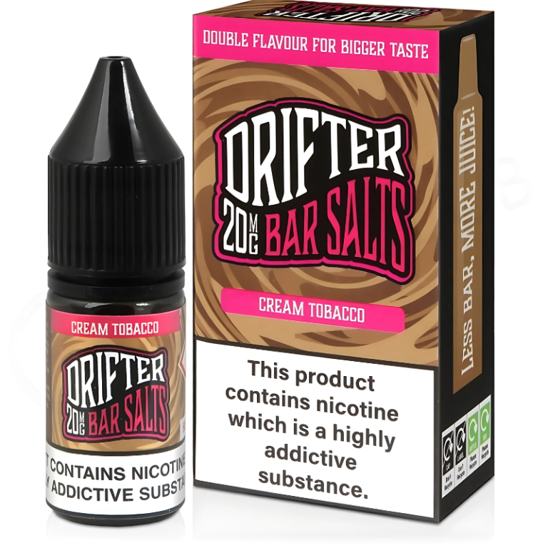 Cream Tobaco 10ml by Juice Sauz Drifter Bar Salts