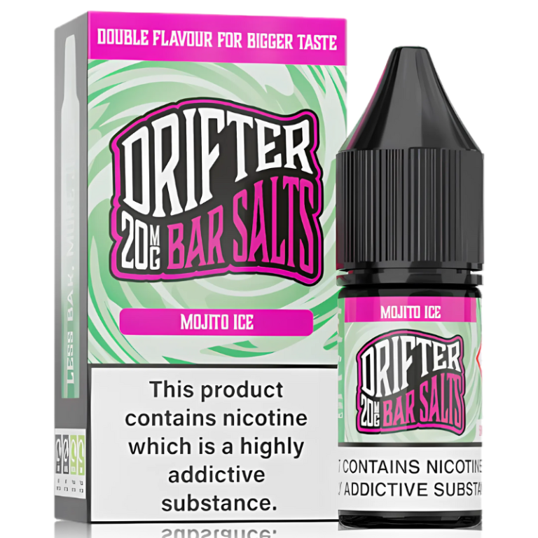 Mojito Ice 10ml Juice Sauz Drifter Bar Salts