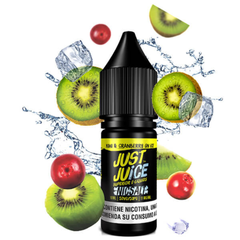 Nic Salt Kiwi & Cranberry On Ice 10ml Just Juice
