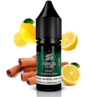 Tobacco Club Lemon 10ml - Just Juice Nicsalt