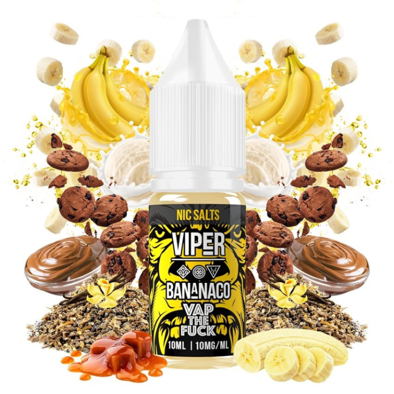 Bananaco Nic Salts 10ml - Viper & Vap The Fuck