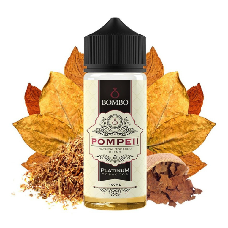 Aroma Longfill Pompeii 30ml - Platinum Tobaccos by Bombo