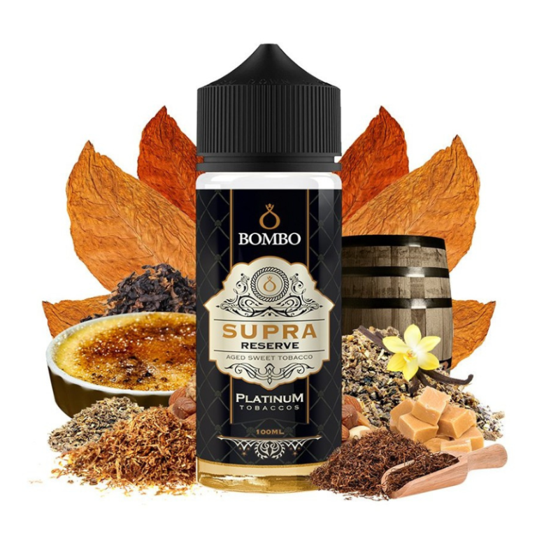 Aroma Longfill Supra Reserve 30ml - Platinum Tobaccos by Bombo