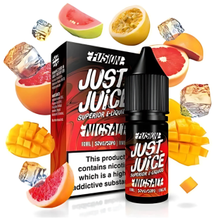 Fusion Blood Orange Mango On Ice 10ml - Just Juice Nicsalt