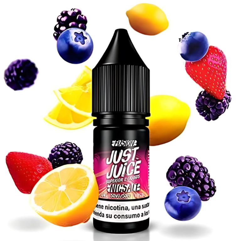 Fusion Berry Burst & Lemonade 10ml - Just Juice Nicsalt