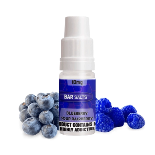 Blue Sour Raspberry 10ml  Bar Salts