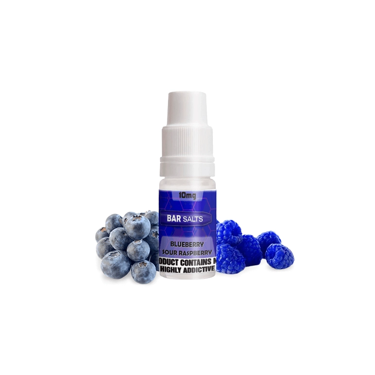 Blue Sour Raspberry 10ml  Bar Salts